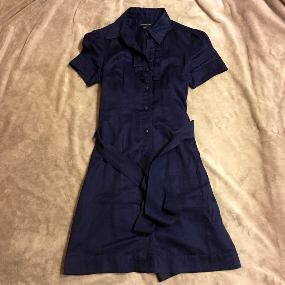 Banana Republic Navy Blue Dress Sz 0